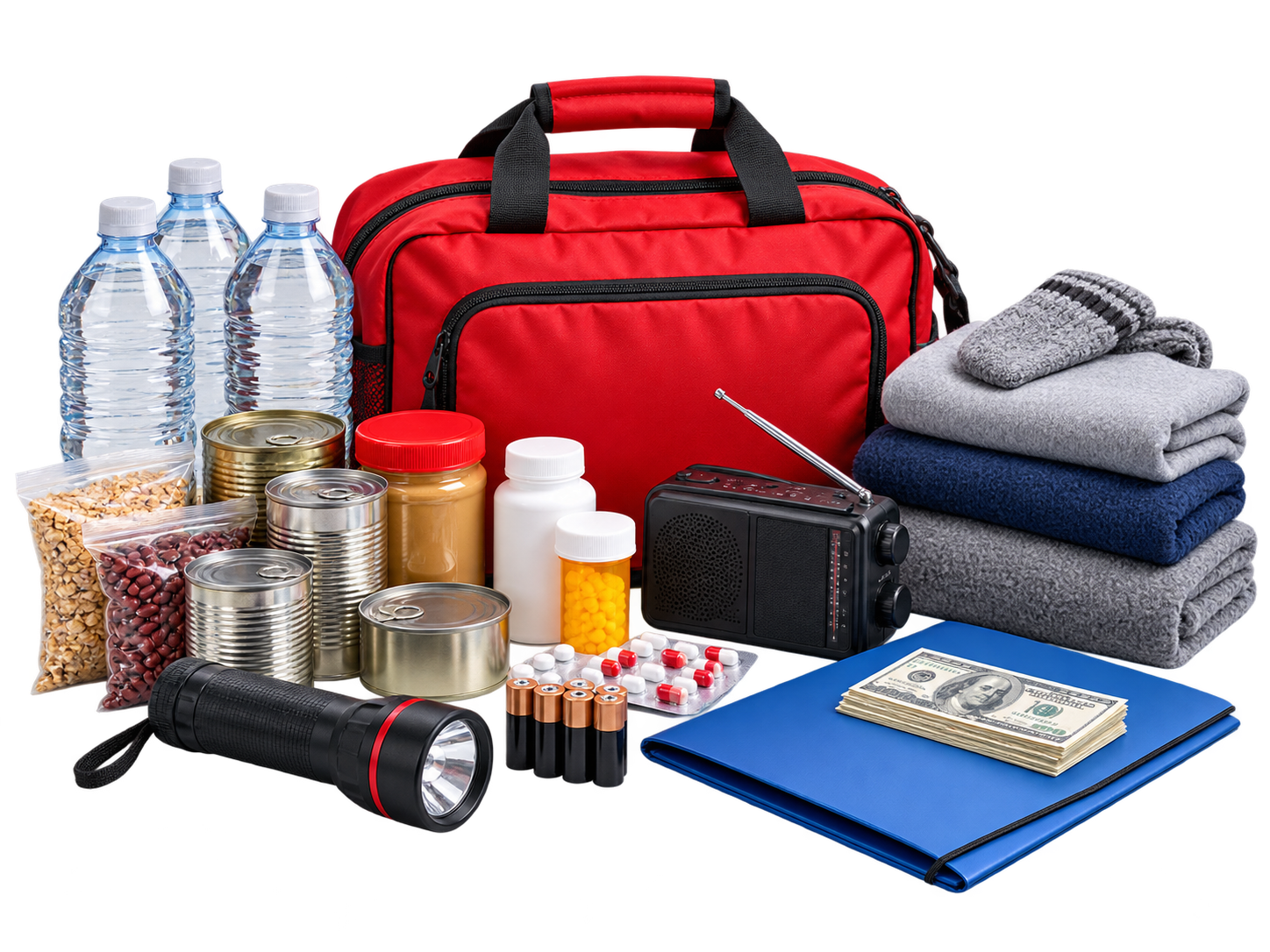 Kit de suministros para emergencias
