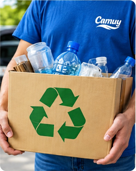 Material reciclable ruta jueves