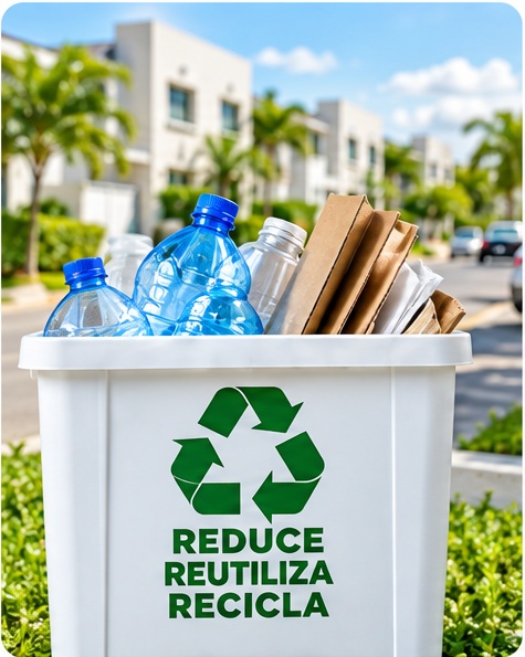 Material reciclable ruta martes