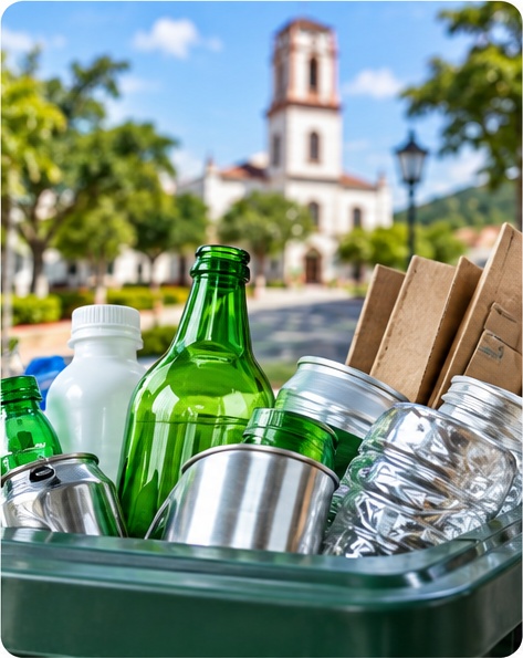 Material reciclable ruta miércoles